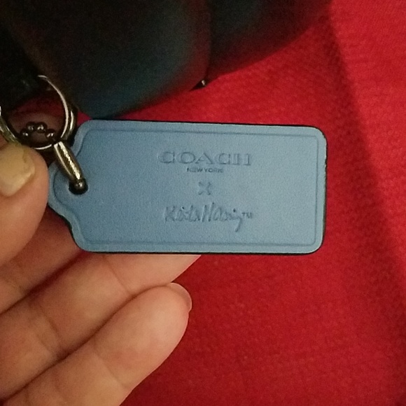 Coach Keith Haring West Backpack Blue Hula Print - Picture 6 of 8